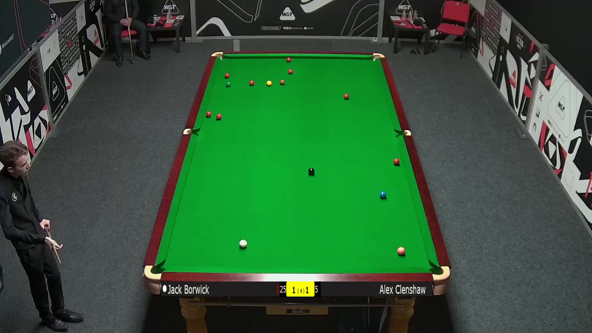 [直播]2025斯诺克Qschool-5号桌