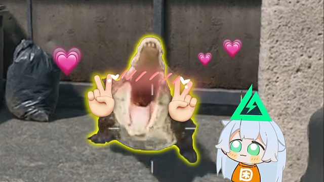 鳄鱼：又活了一天已经很厉害了✌