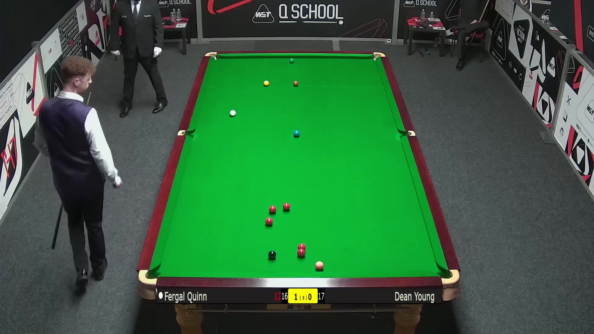 [直播]2025斯诺克Qschool-1号桌