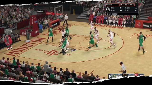 NBA2K15稀有少见的自抛kou篮