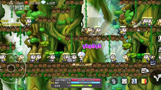 冒险岛手游猴子森林