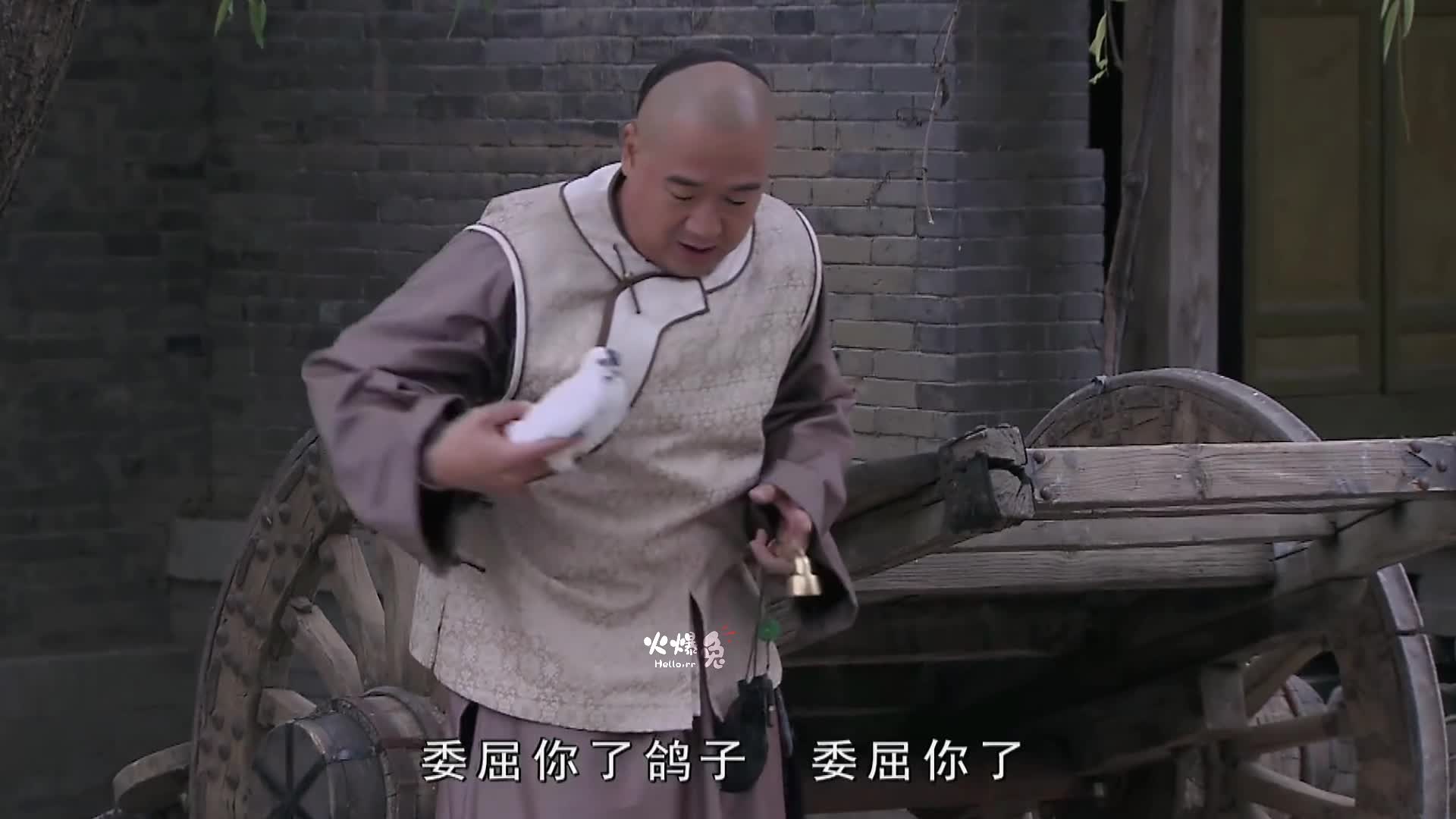 50-纪晓岚抱着鸽子一晚上