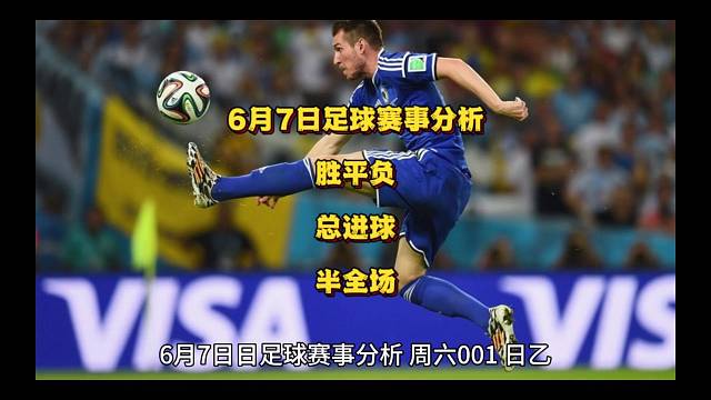 6月7日足球赛事分析