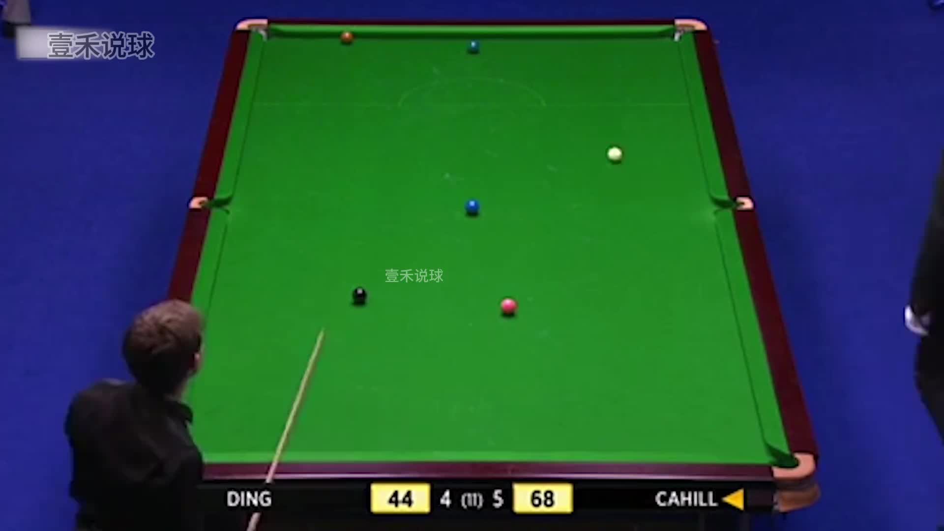 丁俊晖巅峰代表作，赛点被超11分不认输，一杆斯诺克扭转乾坤！(3)