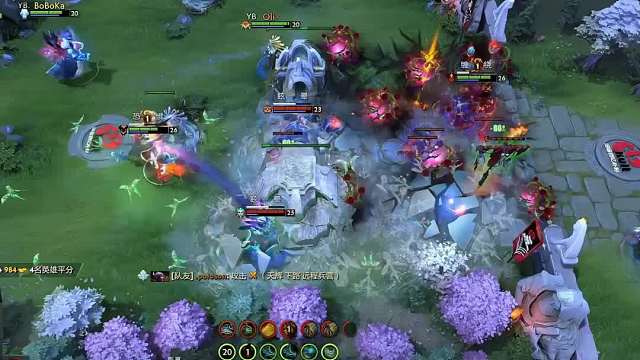 Maybe比赛暂停回来一波团战胜利