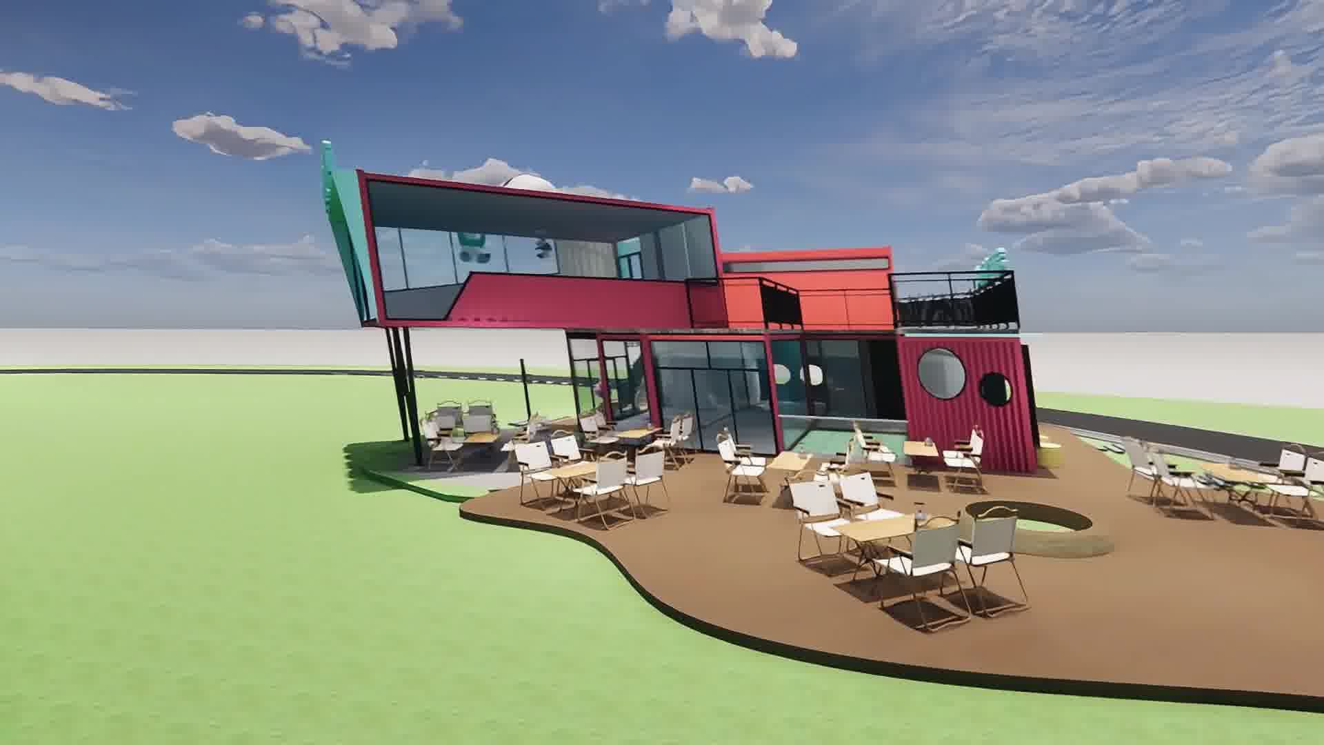 颠覆传统的居住哲学 用集装箱的工业骨架，撑起你对理想家的柔软