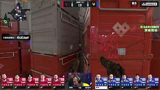 開幕雷擊！ropz雙槍3秒五殺！#CS2年度最快五殺