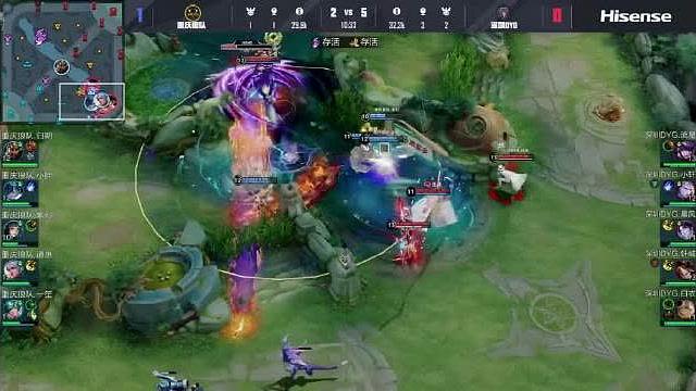 DYG龙坑团一波0换4狼队​​​