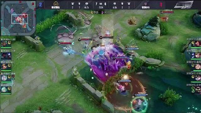 狼队步步为营稳扎稳打！少司缘中路大胆诱饵，队友默契集火敌方C位，敌方接连掉点被团灭！恭喜狼队拿下比赛