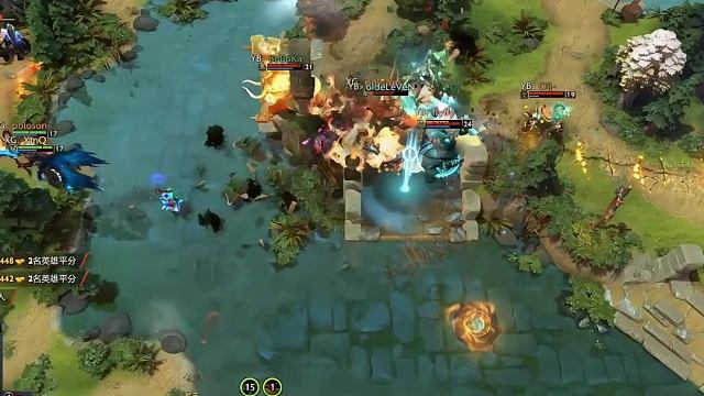 这波完美开团YB胜利