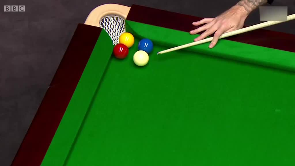 7颗球4颗在袋口，对手与马桂莲比整活，自杀式防守造就奇葩局