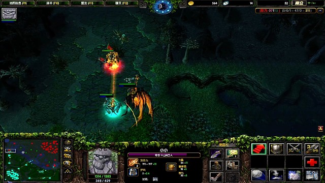 没放技能也没普攻为什么小小有助攻？