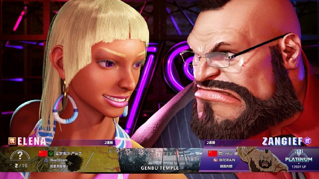 SF街霸6 严安之VS国服排位 未成熟的操作