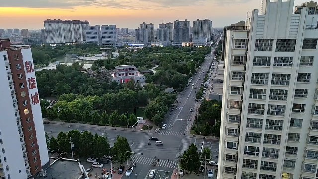 延时摄影车水马龙