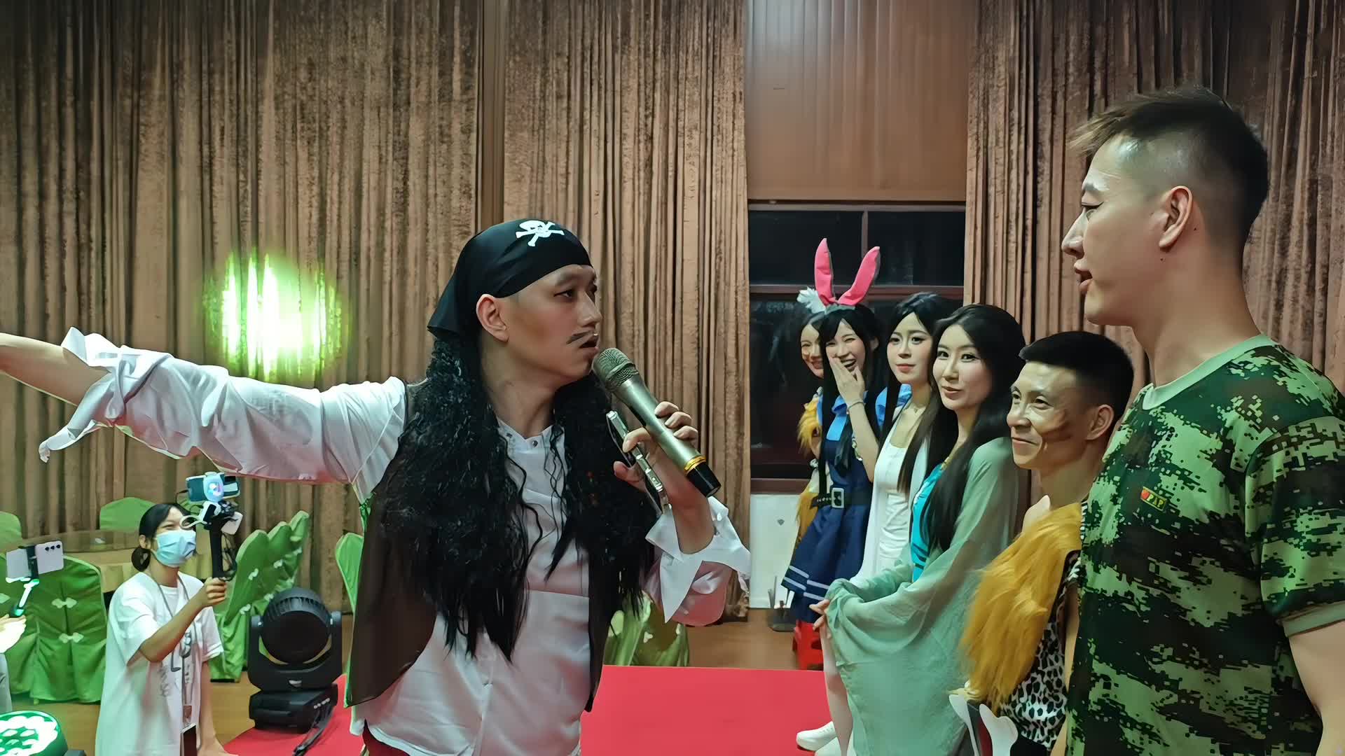 药水哥军训各大主播