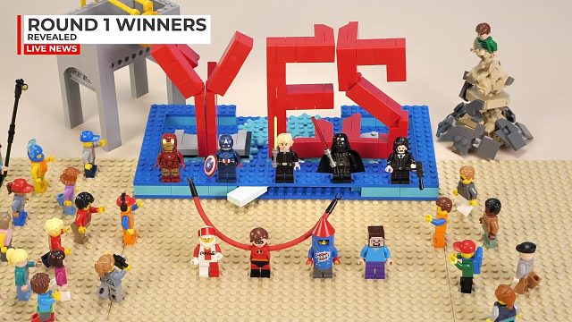 乐高就该这么玩儿——自制“武器”大比拼，TIE战机只有一人能带走！