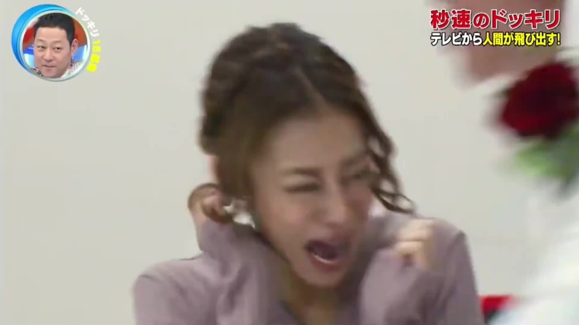 日本奇葩综艺：电视机飞人！