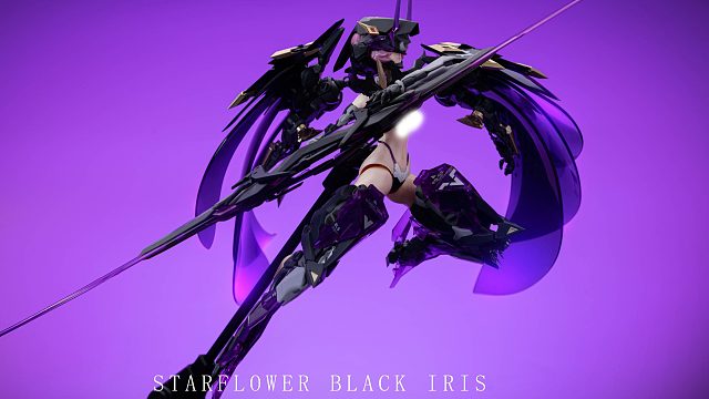 【展示】核诚治造 萝莎计划 第二弹 星花 黑鸢尾