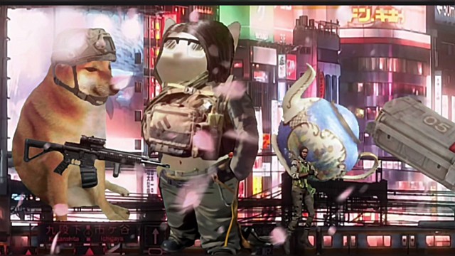 暗区突围抽象改良版