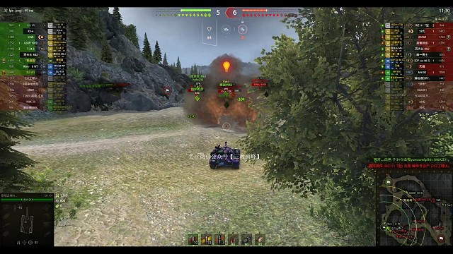 卡点，预判，打爆对方弹药架