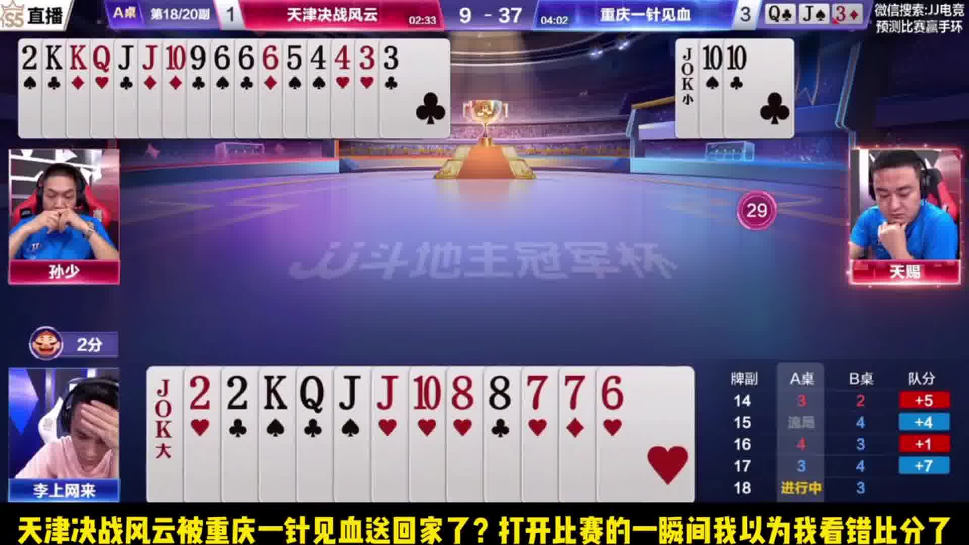 天津决战风云竟然回家？不可思议啊