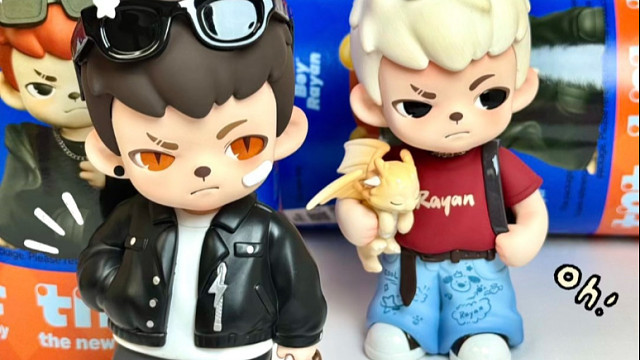 RAYAN天生玩家⚡️又酷又有态度的盲盒谁不爱⁉️