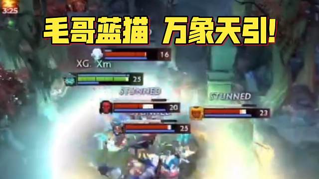 《毛哥蓝猫 万象天引！》刀塔名画 PGL瓦拉几亚 S5