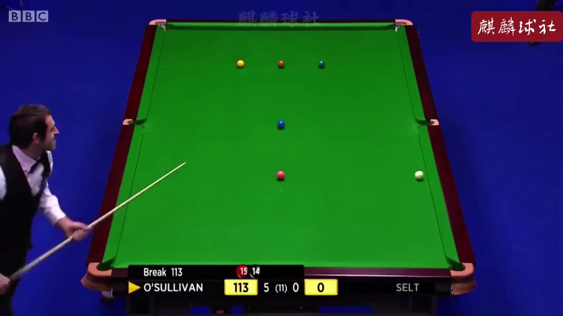 火箭职业生涯最激动的一杆147，黑球还没打进就提前庆祝！(3)