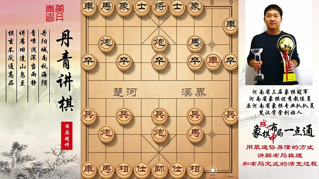 顺炮经典的必学布局，如何快速提升象棋水平系统学棋？如何学习布局、中局、残局？少走弯路，真心教棋，带你