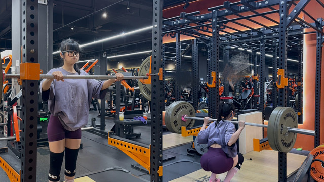 窄距深蹲【粤语vlog】