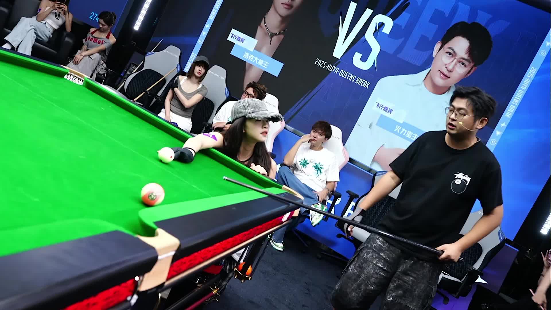 浩克 vs 堂主 台球对决