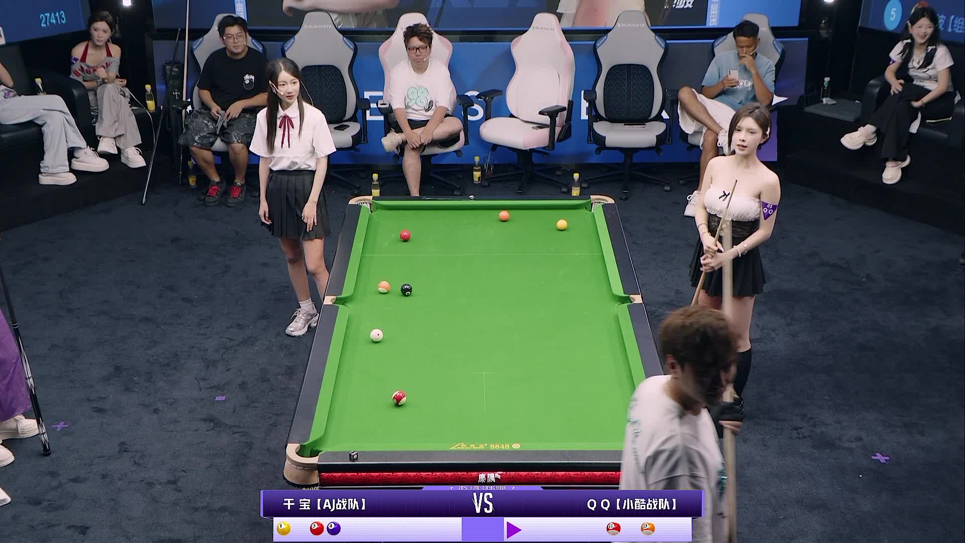 解说一诺展示实力