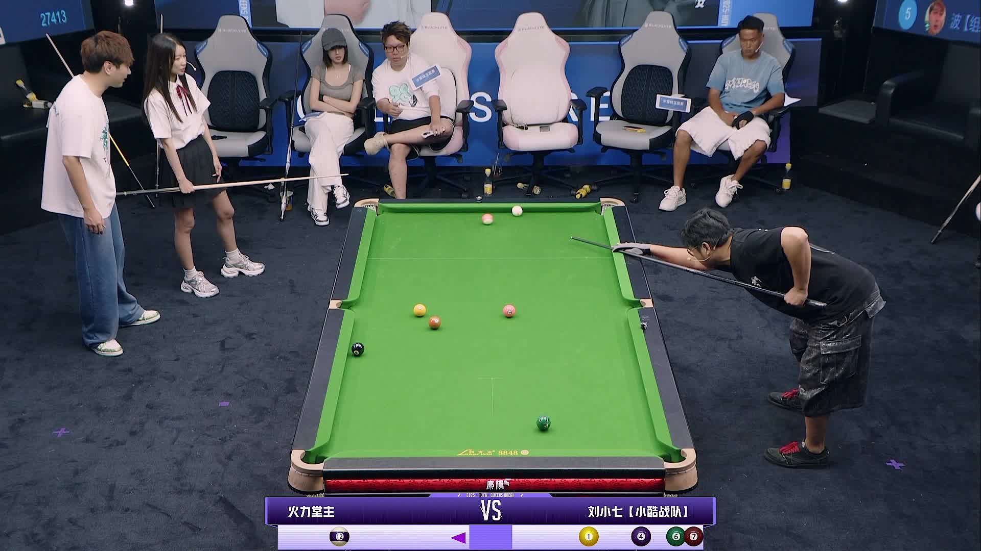 队长赛 堂主 vs 刘小七