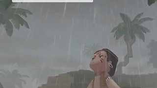 我以為頭抬得夠高 眼淚就不會落下來