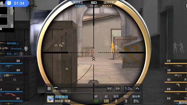 cf穿越火线手游枪王sss局团队战今日素材