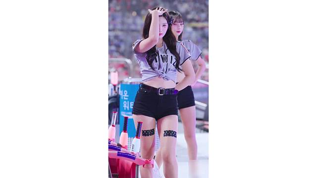 韩国的职业拉拉队宝贝