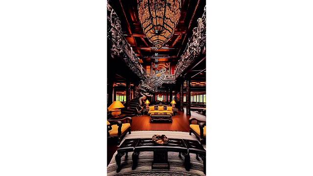 西式显的你有钱，中式显出你有权。