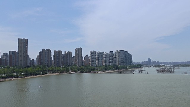 浐灞这边的风景是真没的说