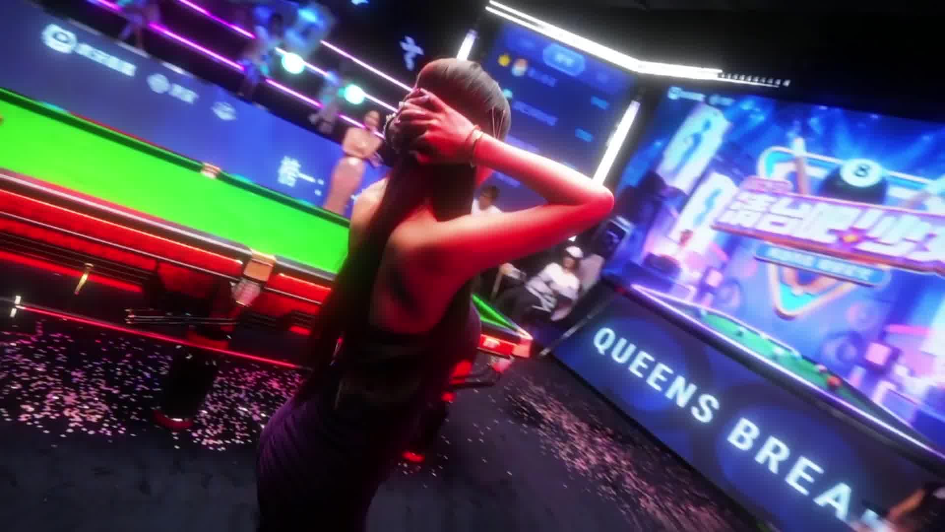 清台吧少女 QQ性感热舞