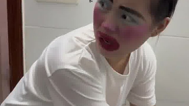 万圣节cos 洗不掉了