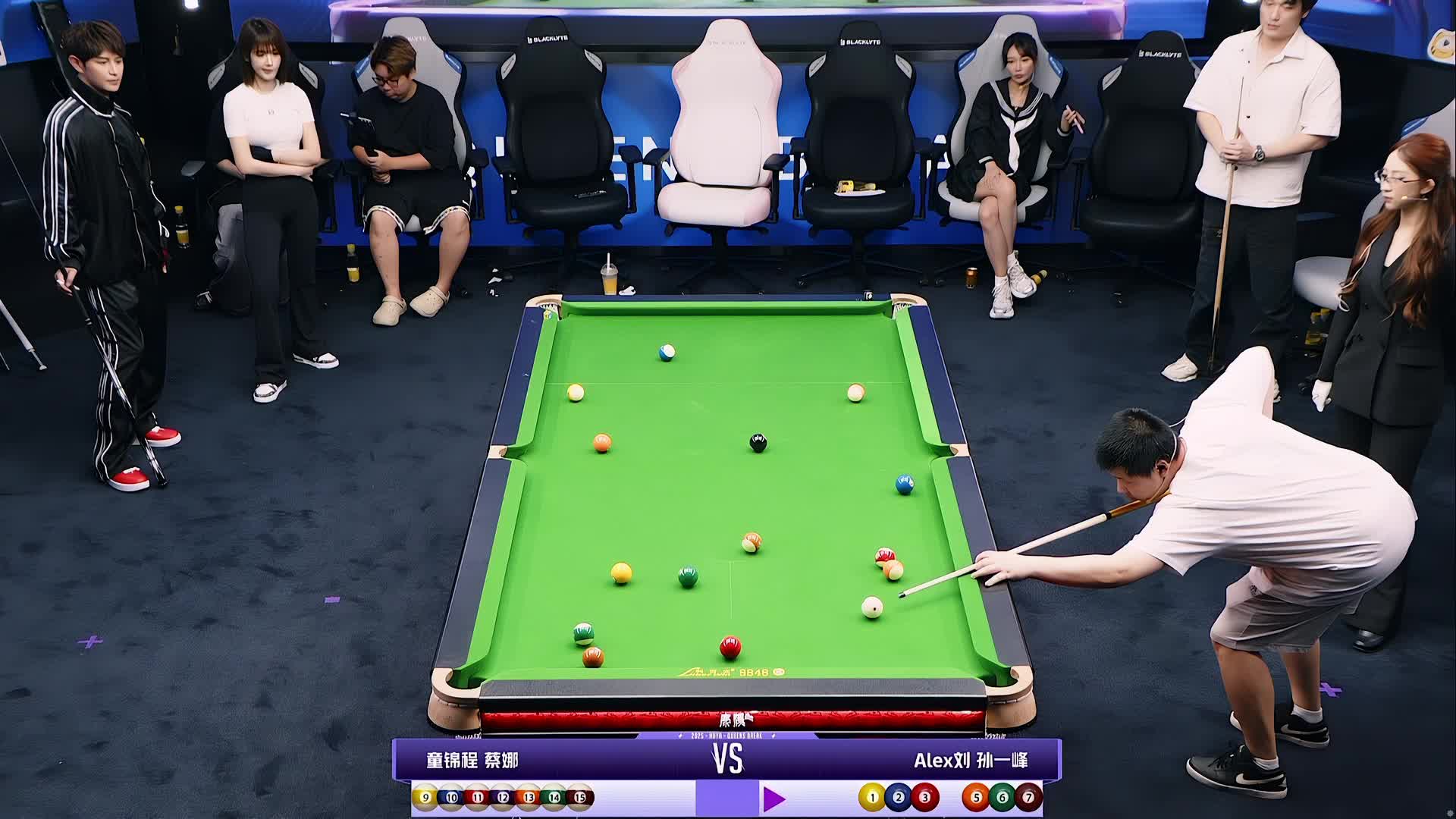 童锦程 蔡娜 vs 孙一峰 alex liu