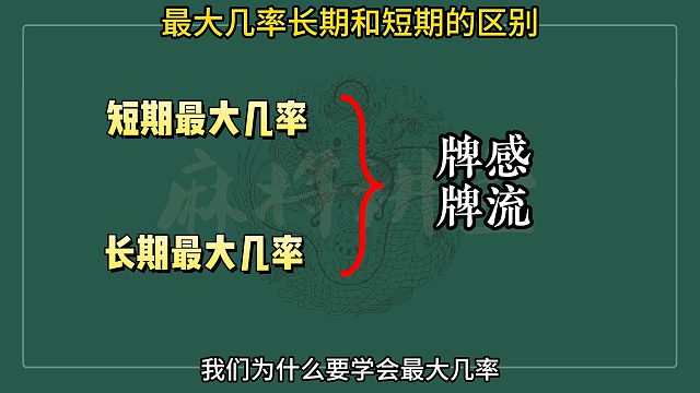 最大几率打法长期和短期的区别