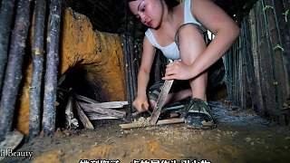 獨(dú)自進(jìn)入洞穴并發(fā)現(xiàn)驚喜，使用最少工具生存(3)