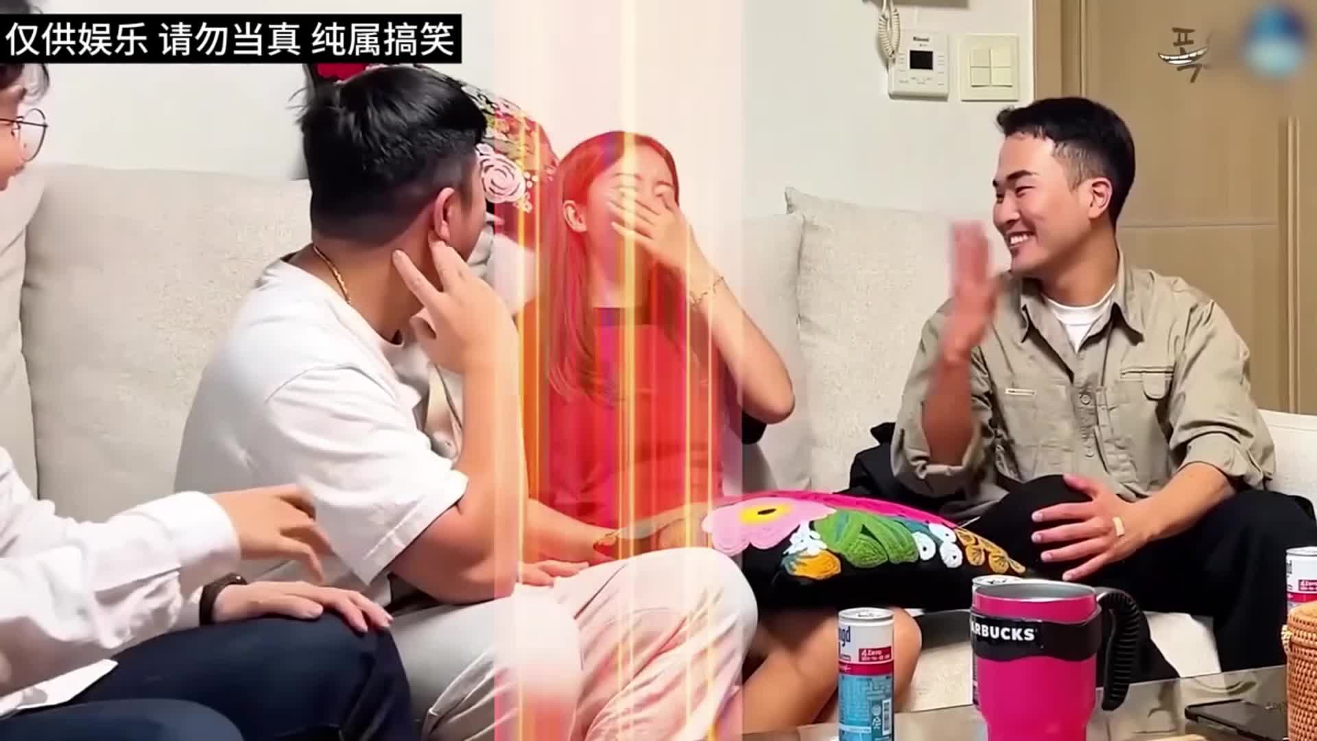 当妻子多年未见的大学初恋男友来你家做客  (2)