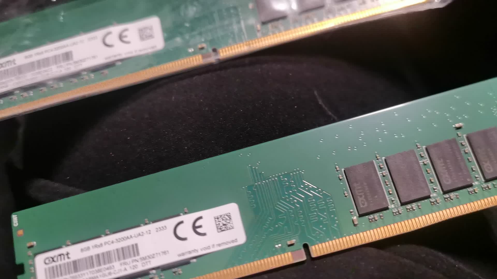 117包邮的CXMT DDR4 3200 8G×2原厂内存条开箱测试