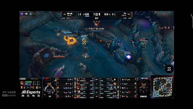 【BLG0-1T1】Doran强行开团被留，Knight拿下一血​​​​​​