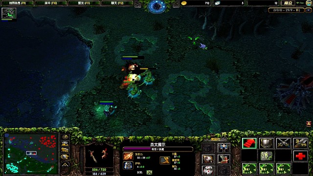 中单影魔单杀节奏