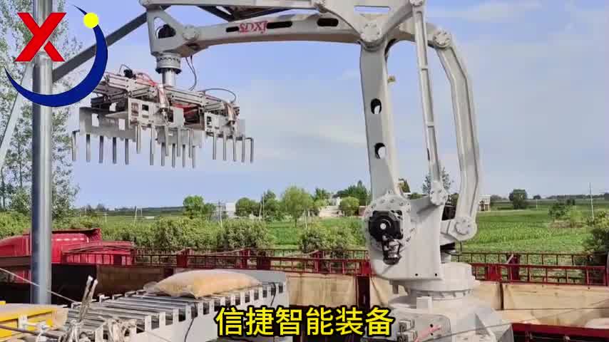 当机器干掉重复劳动人的价值在真正凸显，全自动玉米装车机器人