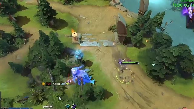 DOTA2不朽杯，这把小y无限在送