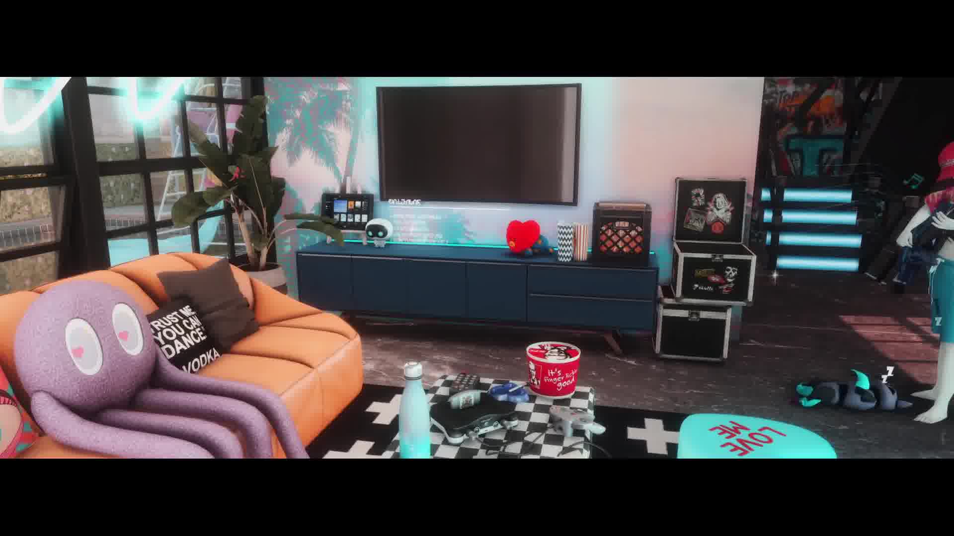 smi4模拟人生4日常练习吉它